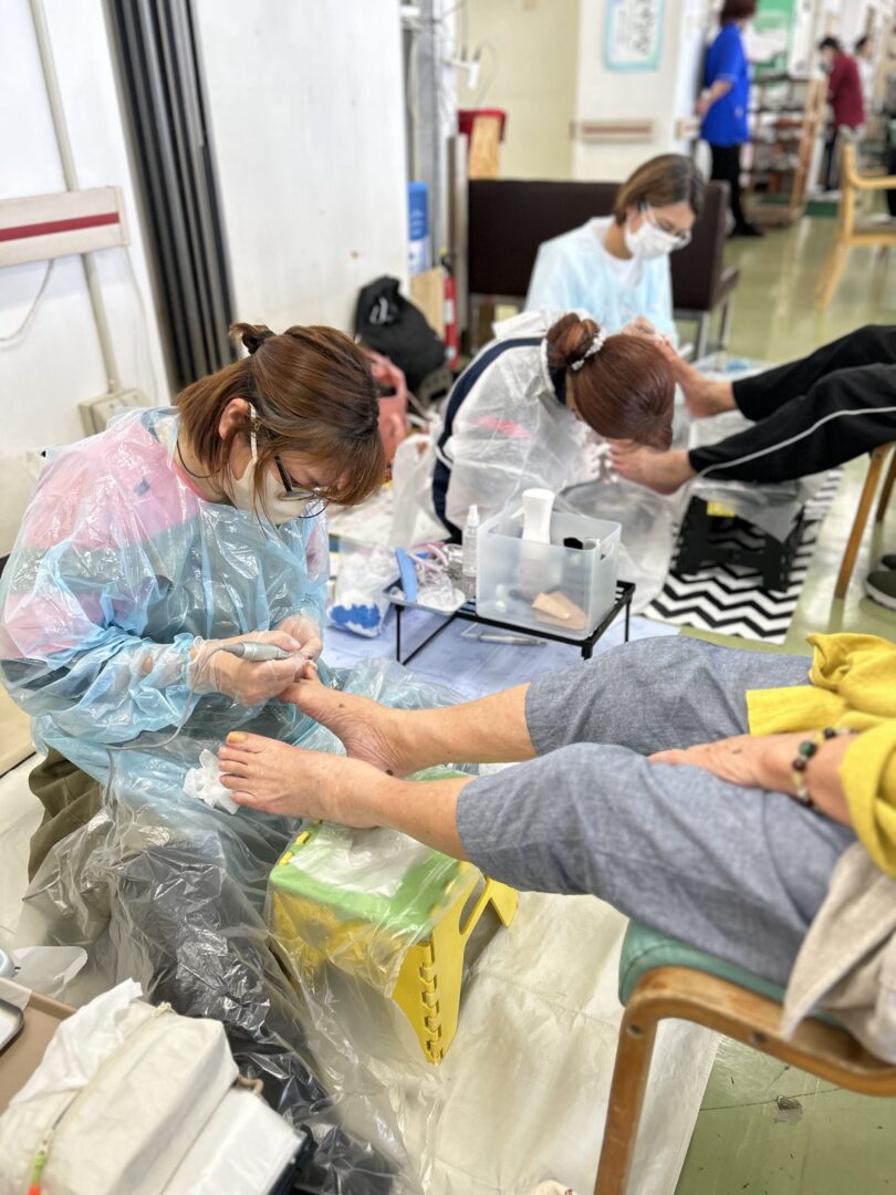 沖縄県那覇市 肥厚爪 ビフォーアフター写真