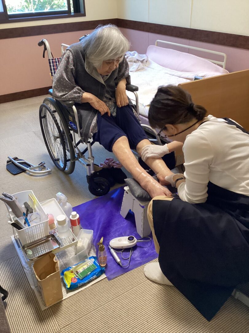 高齢者爪切りサービス 愛知県名古屋市