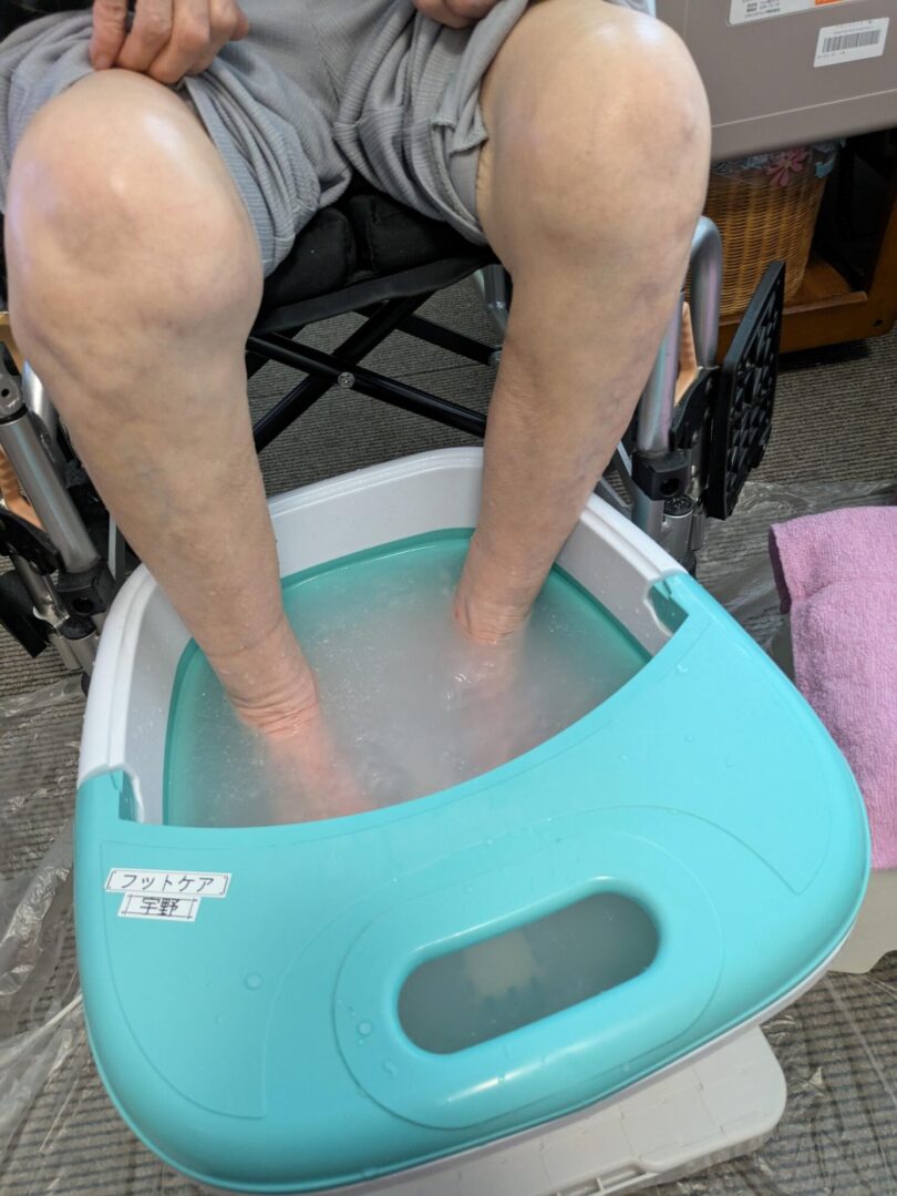 フットケア　フットバス　福岡県